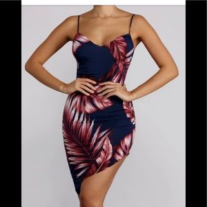 Take A Trip Tropical Mini Dress